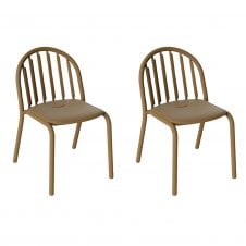 Fred's Chair Set | Mochaccino | Set of 2