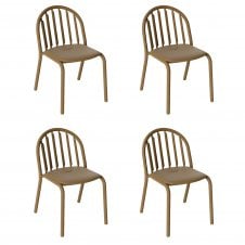 Fred's Chair Set | Mochaccino | Set of 4