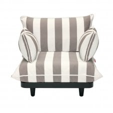 Paletti Outdoor Lounge Chair | Cacao Stripe