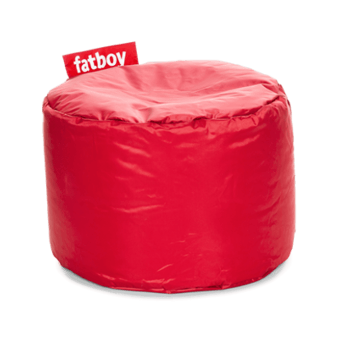 Fatboy Point Original Nylon Pouf | Red