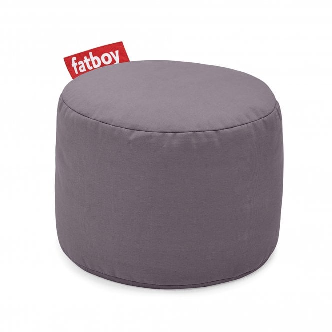 Fatboy Point Stonewashed Pouf | Grey