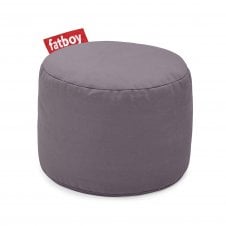 Point Stonewashed Pouf | Grey