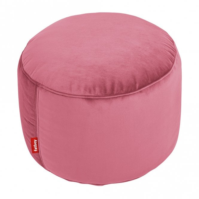 Fatboy Point Velvet Pouf - Deep Blush Pink