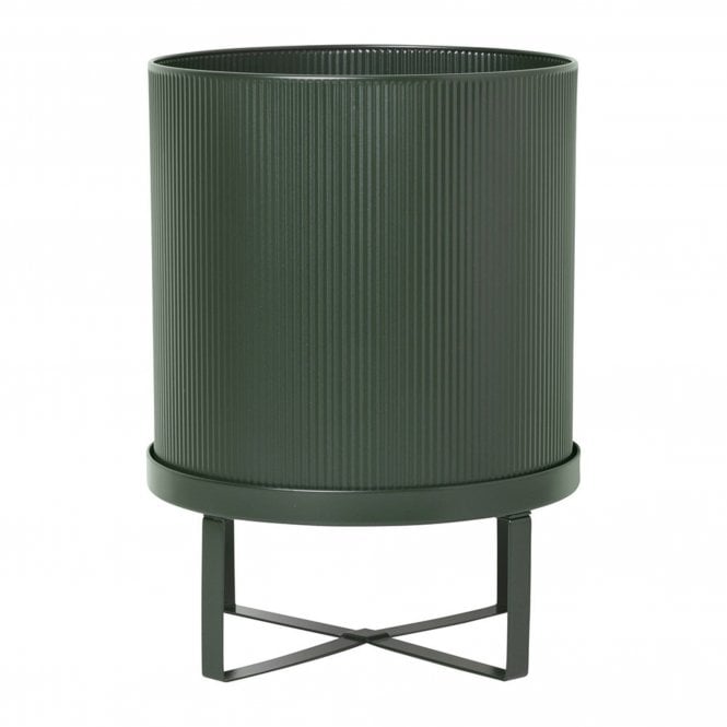 Ferm Living Bau Plant Pot | Large | Dark Green