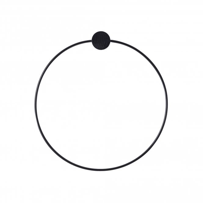 Ferm Living Black Metal Towel Hanger