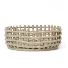 Cashmere Ceramic Bowl/Centrepiece