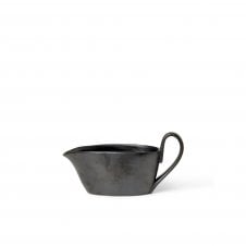 Flow Porcelain Sauce Boat | Black