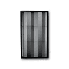 Haze Wall Cabinet | Reeded Glass | Black