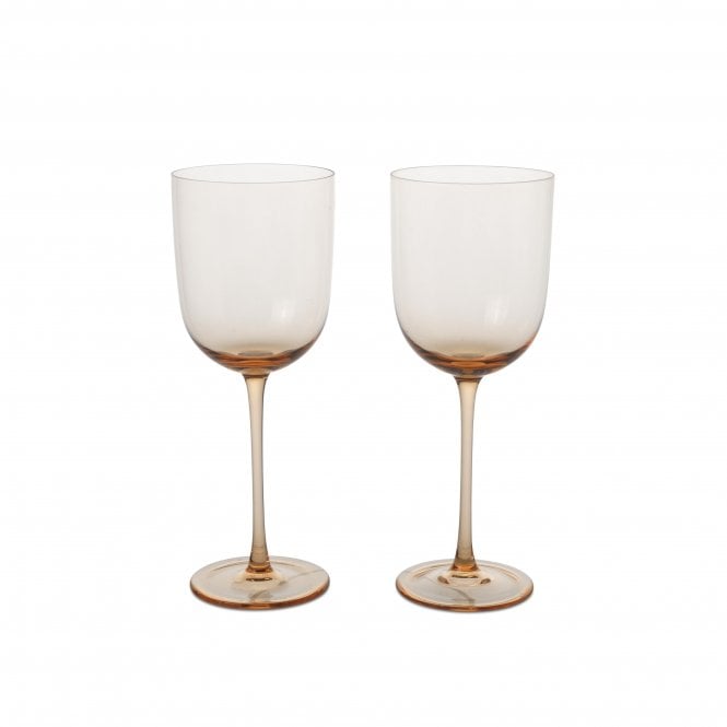 Ferm Living Host Red Wine Glasses | Set of 2 | Blush