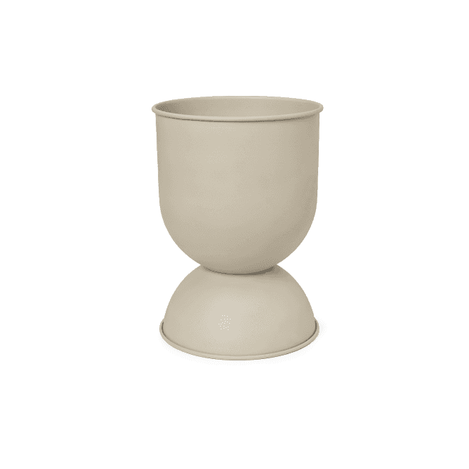 Ferm Living Hourglass Plant Pot | Small | Cashmere