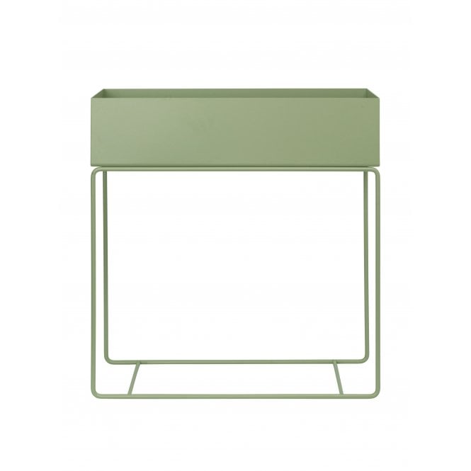 Ferm Living Raised Metal Plant Box | Tea Green
