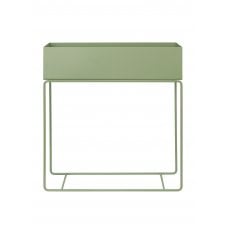 Raised Metal Plant Box | Tea Green