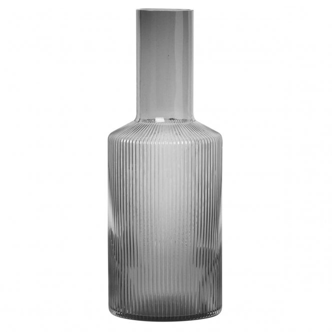 Ferm Living Ripple Carafe | Smoked Grey