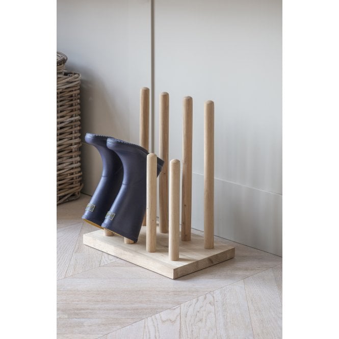 Garden Trading Hambledon Oak Welly Stand