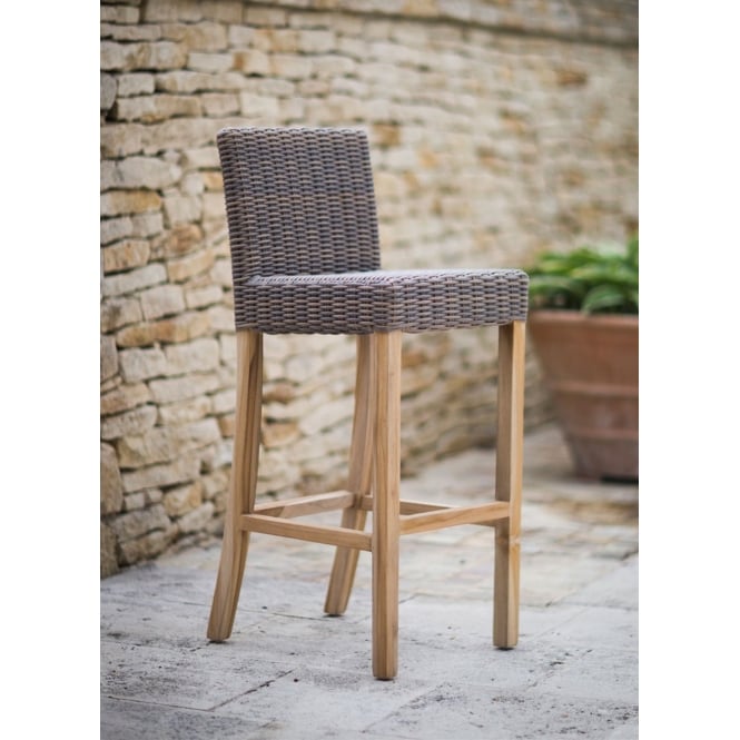 Garden Trading Lymington Bar Stool - PE Rattan