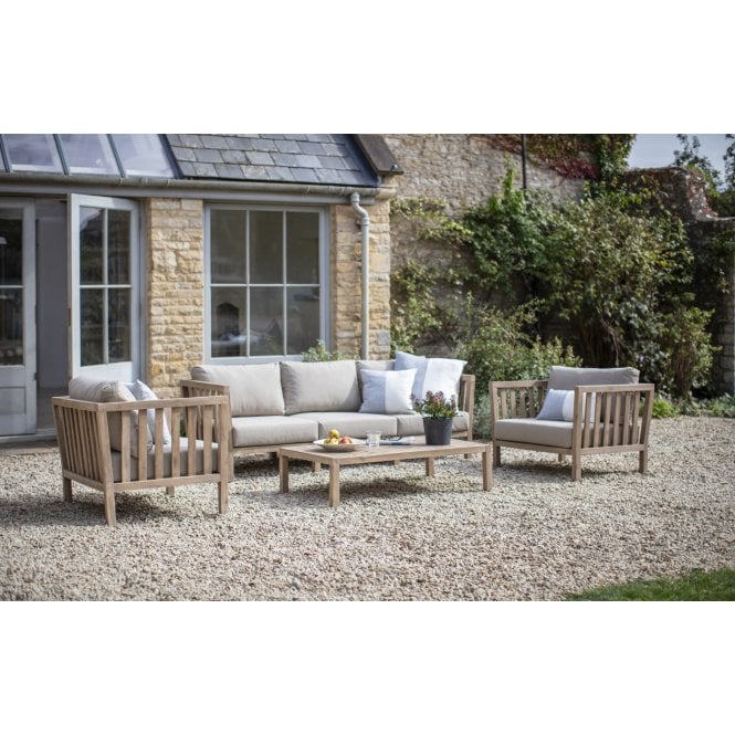 Garden Trading Porthallow 3 Seater Sofa Set | Acacia Wood