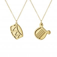 2026 Drum and Harp Christmas Ornament | Set of 2