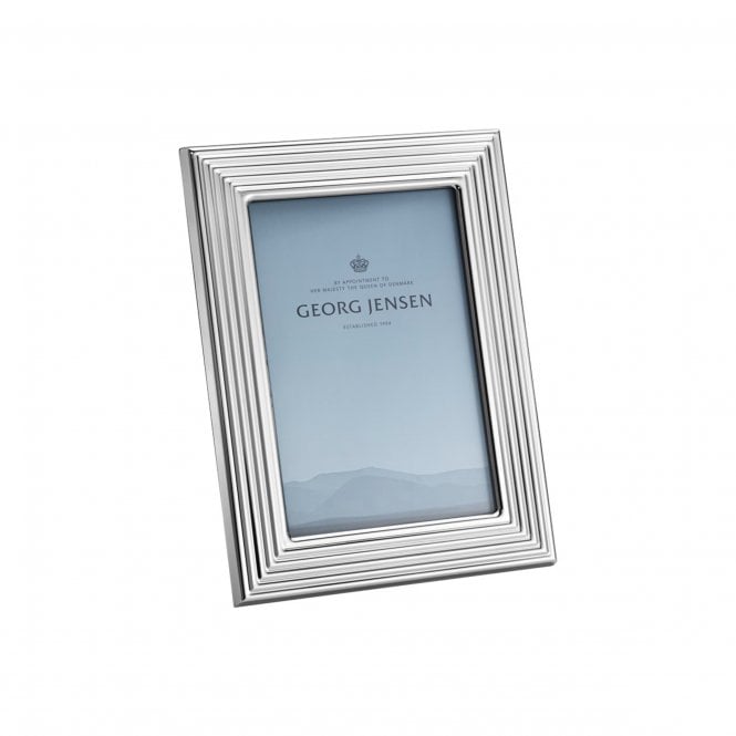 Georg Jensen Bernadotte Picture Frame | Mirror Polished Stainless Steel