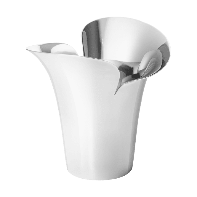 Georg Jensen Bloom Botanica Flower Pot | Mirror Polished Stainless Steel