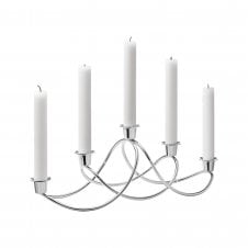 Harmony Candleholder | Mirror Polished Stainless Steel