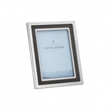 Manhattan Frame | Stainless Steel & Leather | 5"x 7"
