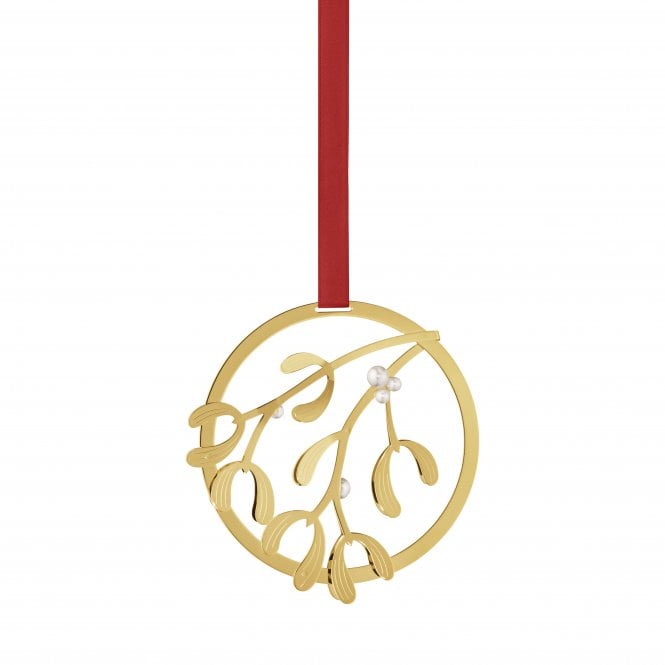 Georg Jensen Mistletoe Christmas Mobile Ornament