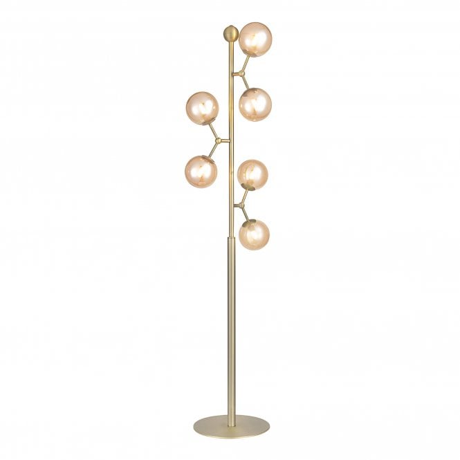 Halo Design Atom 6 Light Floor Lamp | H160cm | Ø37cm