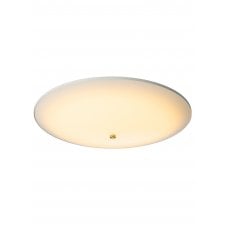 Baroni Ceiling Lamp | Glossy Opal/Brass