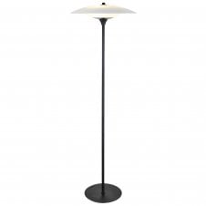Baroni Floor Light | Ø46 | Opal Glass/Black