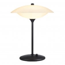 Baroni Table Light | Ø30 | Opal Glass/Black