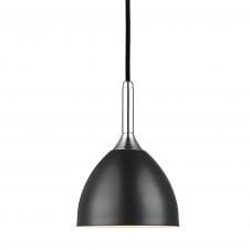 Bellevue Pendant Light | Ø14 | Black/Chrome
