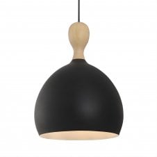 Dueodde Metal/Wood Pendant Lamp