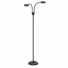 Fix LED 2-Arm Floor Light | Black