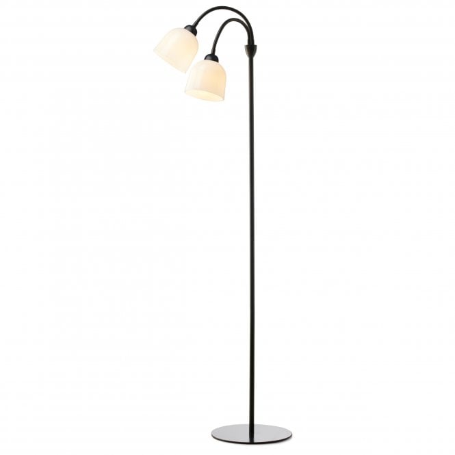 Halo Design Glow Floor Lamp | Opal/Black