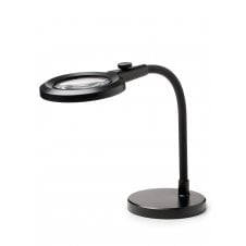 Magni Rechargeable Superflex Portable Table Lamp | Black | 3x Magnification