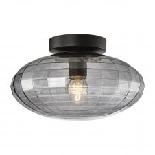 Mesh Ceiling Light | Smoke