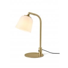 Room 49 Table Light | Ø15 cm | Opal Glass Shade | Antique Brass