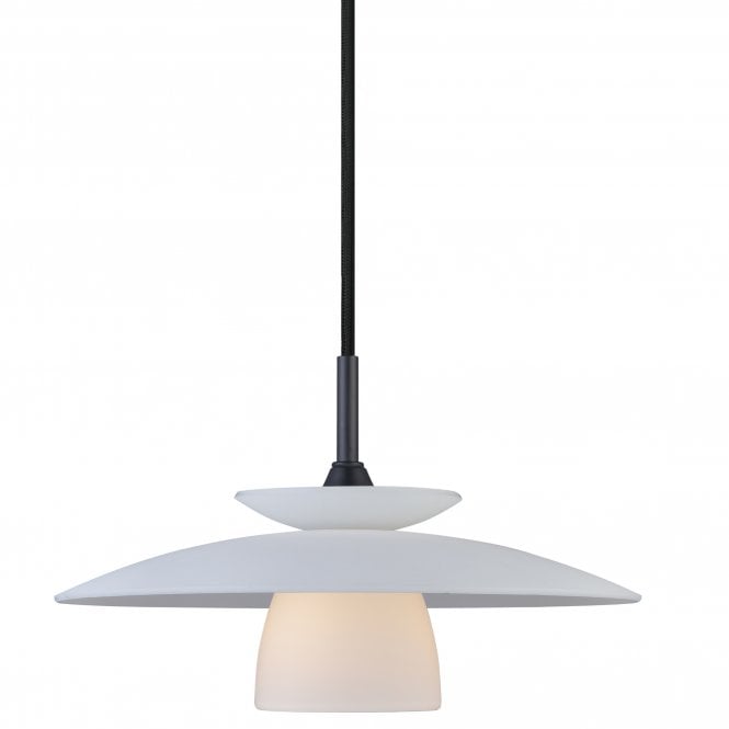 Halo Design Scandic Opal Glass Pendant Light