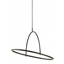 Tilt Chandelier | with 3-Step Dimming | Black
