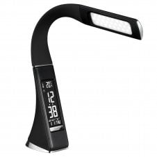Watch and Light Desk Lamp | Black