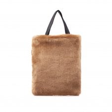Luxury Faux Fur Tote Bag | Mink