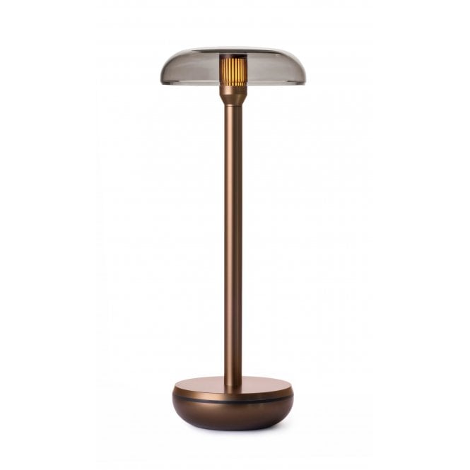 Humble  Air Wireless Table Light | Bronze | Smoked Shade