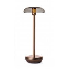 Humble Air Wireless Table Light | Bronze | Smoked Shade
