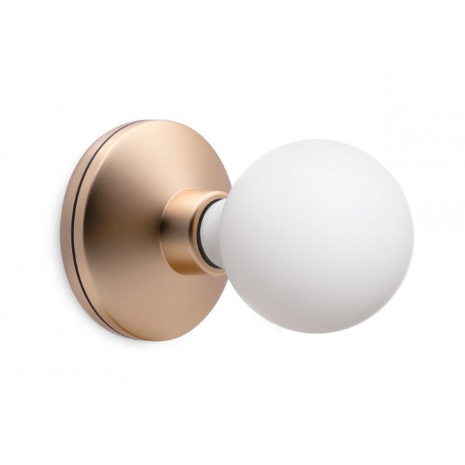 Humble  Bee Cordless Wall Light | Gold | Frosted Bulb