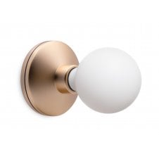 Humble Bee Cordless Wall Light | Gold | Frosted Bulb