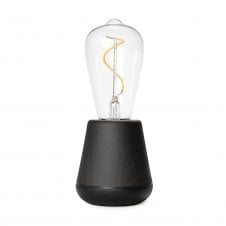 Humble One Table Light | Black Wood
