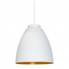 Chelsea 40 Pendant Light | White/Gold