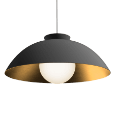 Chelsea 56 Pendant Light | Black/Gold