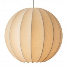 Fibre Silk Globe Lampshade