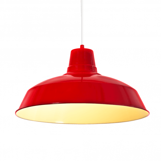 Innermost Foundry Industrial Pendant Light | Red